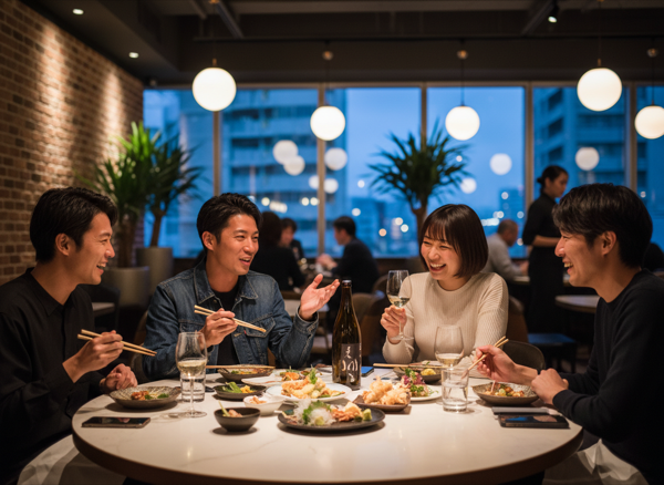 食事仲間の発見